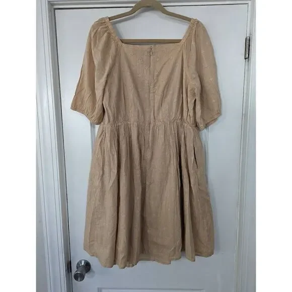 Lane Bryant Cream Midi Dress - Picture 11 of 12